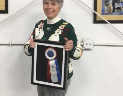 Ronnie Awarded Breeder of the Year for Rally Events