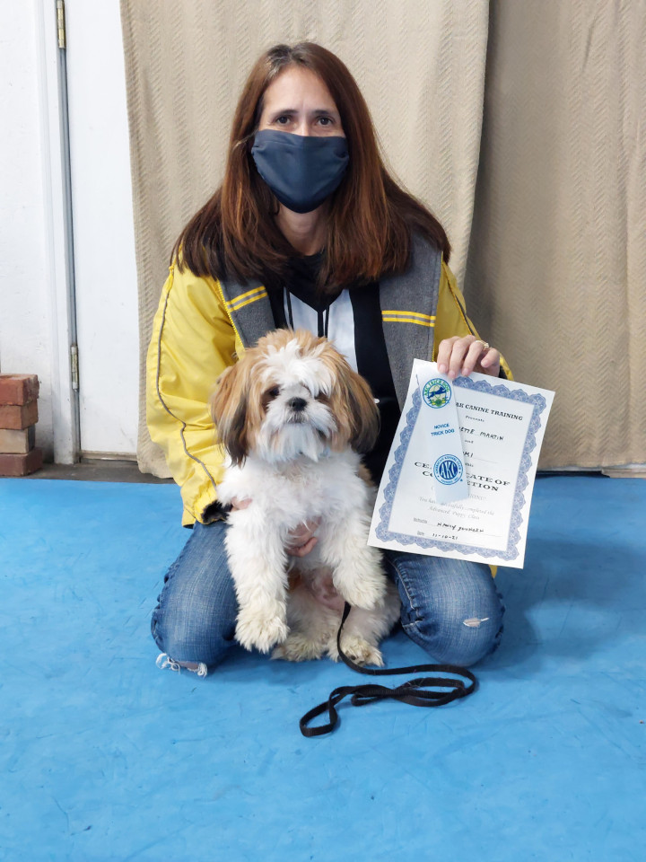 Advanced Puppy & Trick Dog Graduates