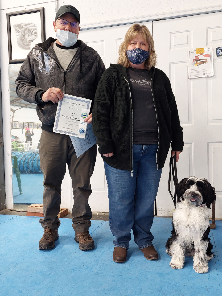 Trick Dog Graduates - January 2022