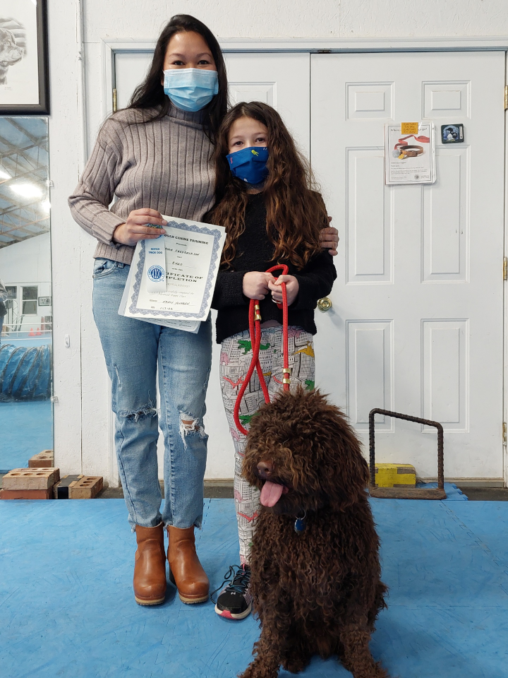 Trick Dog Graduates - January 2022