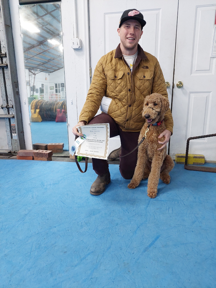 Advanced Puppy and Novice Trick Dog grads