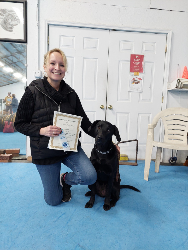 Advanced Puppy and Novice Trick Dog grads