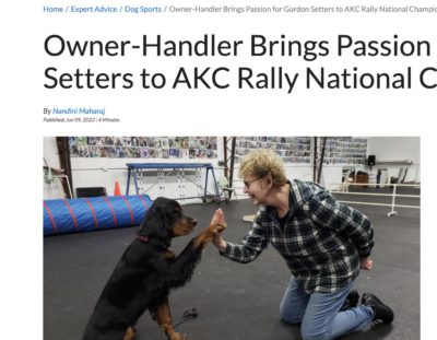 Kanosak’s Own Kathy Hubbard Featured by the AKC