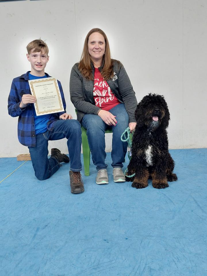 Advanced Puppy & Trick Dog Graduates (March 2024)