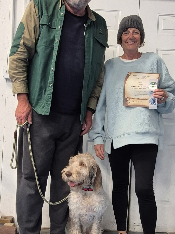 adv_puppy_202511_07 Advanced Puppy and Novice Trick Dog Graduates