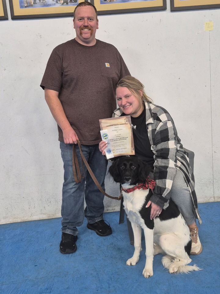 Advanced Puppy, Trick Dog Graduates - December, 2025